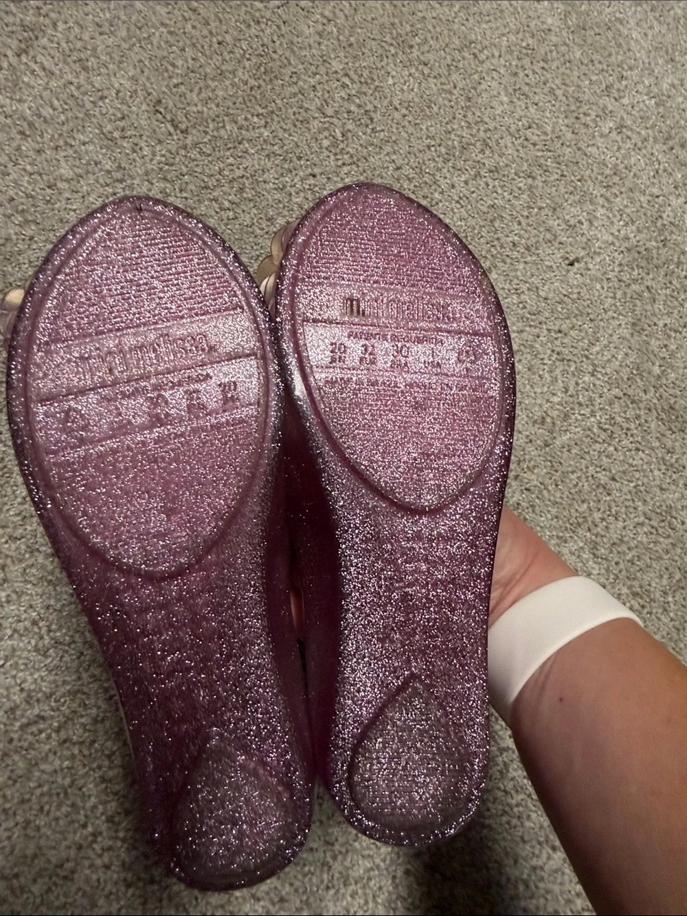 Mini Melissa sparkling pink